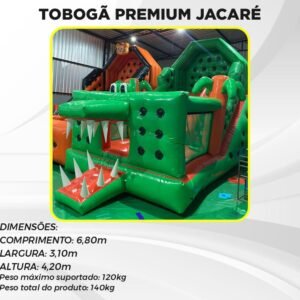 TOBOGÃ PREMIUM JACARÉ