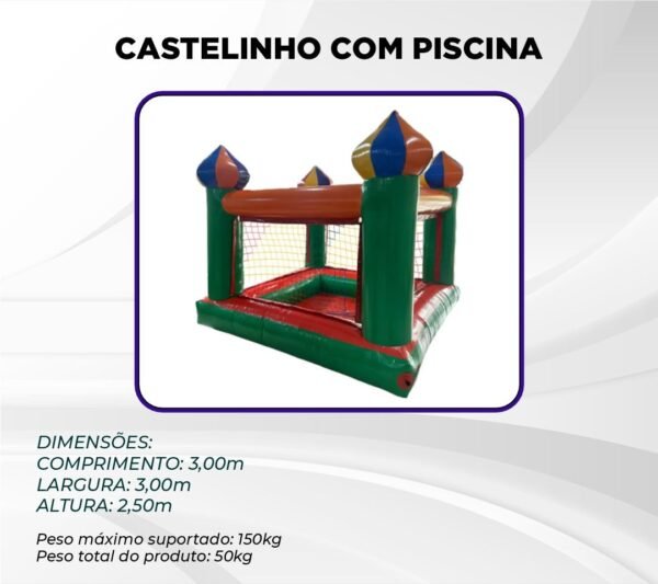 CASTELINHO COM PISCINA