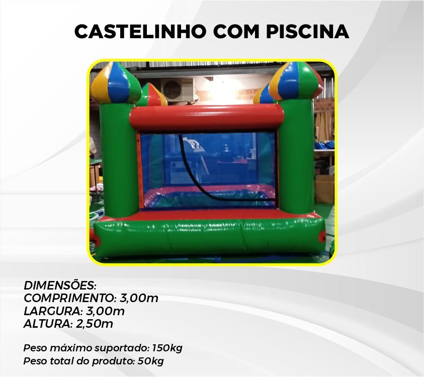 CASTELINHO COM PISCINA
