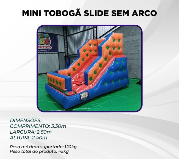 MINI TOBOGÃ SLIDE SEM ARCO