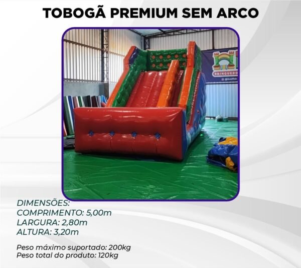 TOBOGÃ PREMIUM SEM ARCO