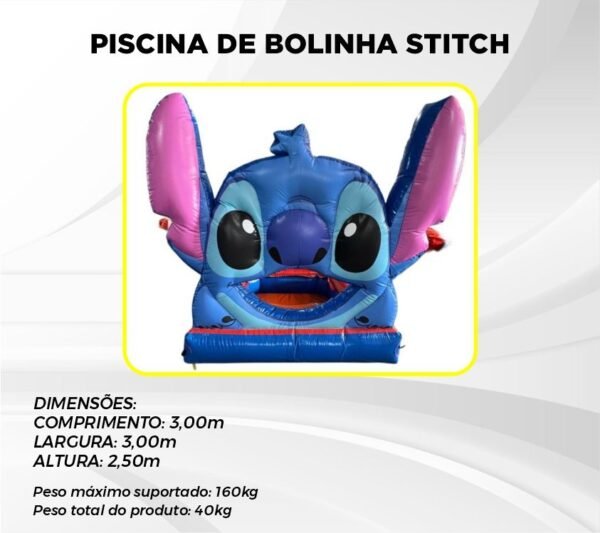 PISINA DE BOLINHA STITCH