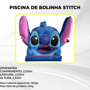PISCINA DE BOLINHA STITCH