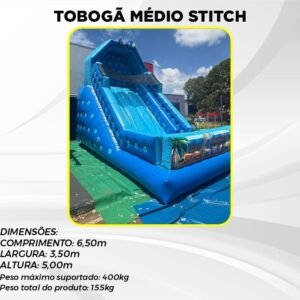TOBOGÃ MÉDIO STITCH