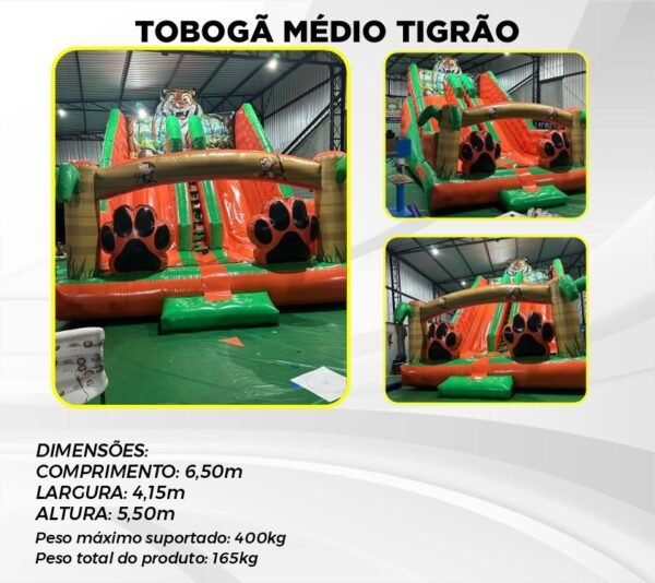 TOBOGÃ MÉDIO TIGRÃO