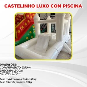 CASTELINHO LUXO COM PISCINA