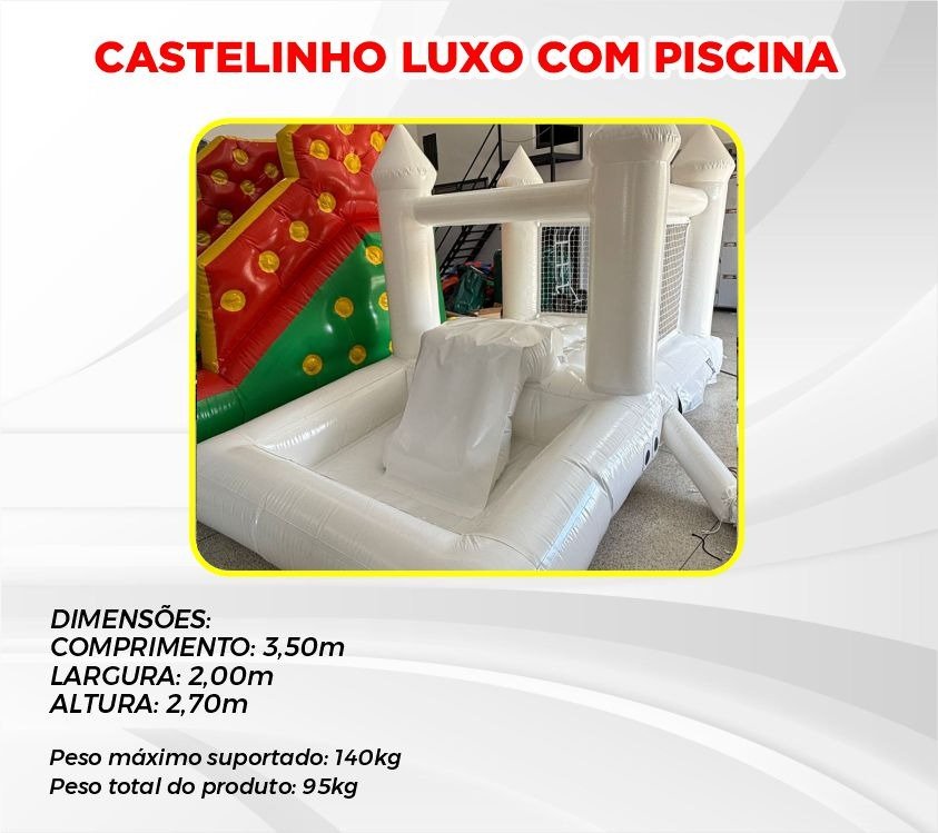 CASTELINHO LUXO COM PISCINA