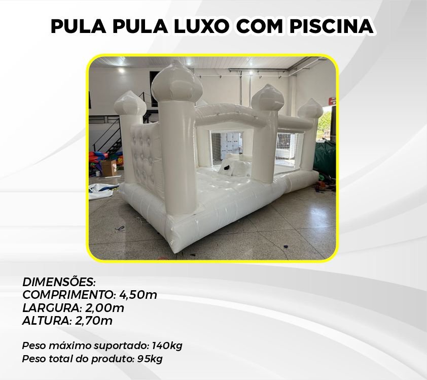PULA PULA LUXO COM PISCINA