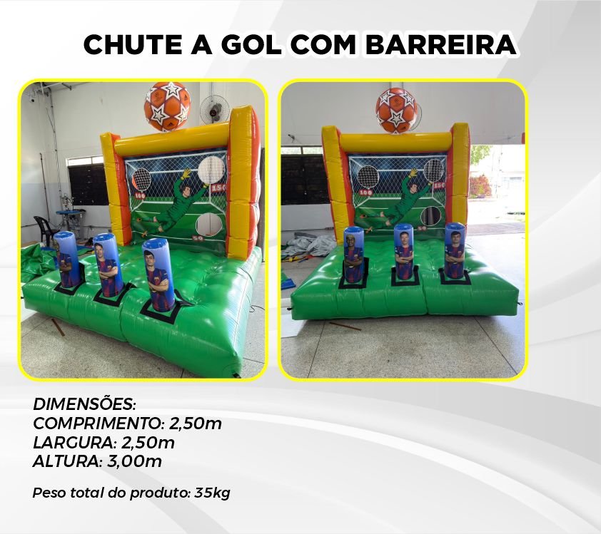 Chute a gol c/ barreira