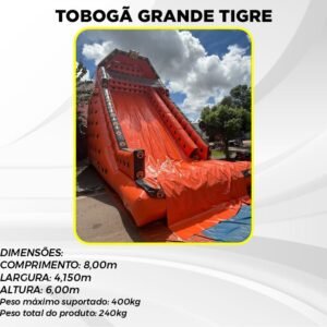 Tobogã grande tigre