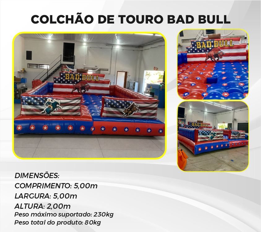 Colchão de touro Bad Bull