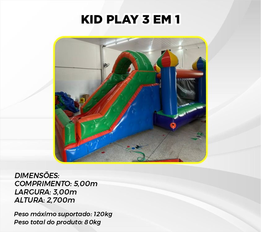 Kid Play 3 em 1