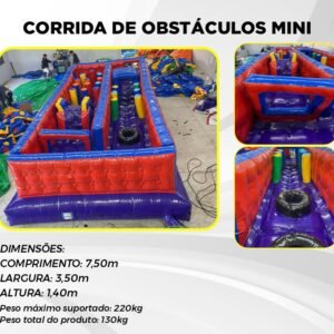 Corrida de Obstáculos Mini