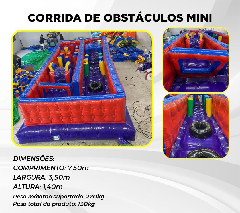 Corrida de Obstáculos Mini