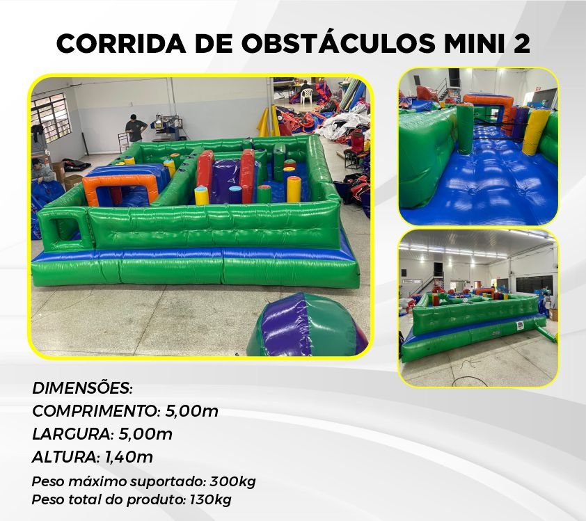 Corrida de obstáculos mini 2