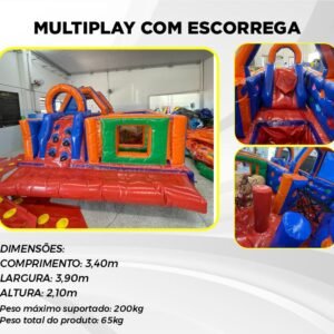 Multiplay com escorrega