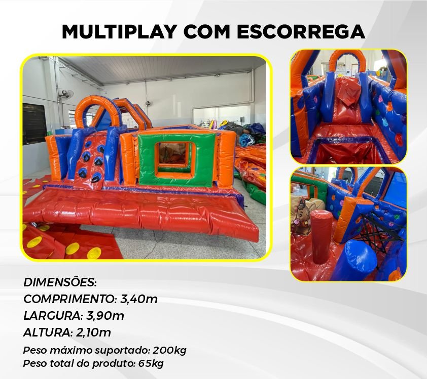Multiplay com escorrega