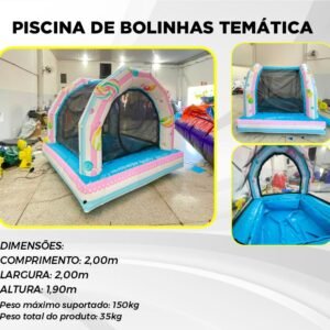 Piscina de bolinhas temática